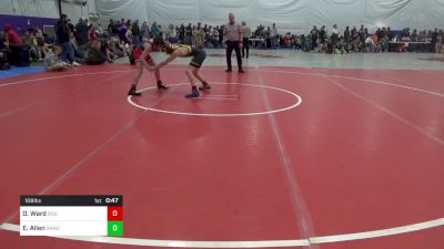 108 lbs Quarterfinal - Dominic Ward, Boiling Springs vs Ethan Allen, Shady Grove