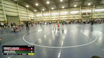 63-67 lbs Round 2 - Bennett Carlson, Champions Wrestling Club vs Hadlei Seale, Ridgeline High School