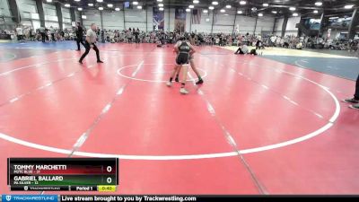 105 lbs Rd# 6- 9:00am Saturday Final Pool - Tommy Marchetti, M2TC Blue vs Gabriel Ballard, PA Silver