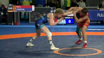 50 kg Semifinal - Whitney Conder, USA vs Emilia Alina Vuc, Rou