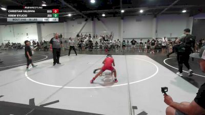 58 lbs Consi Of 8 #2 - Christian Valdivia, SoCal Hammers vs Krew Eylicio, Juggernaut WC