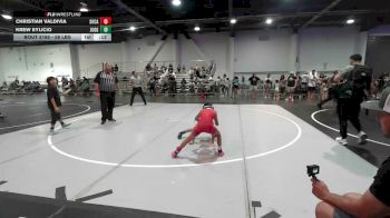 58 lbs Consi Of 8 #2 - Christian Valdivia, SoCal Hammers vs Krew Eylicio, Juggernaut WC