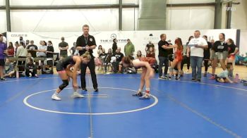 53 lbs Rr Rnd 7 - Hadley Heaster, Lady Warriors United - W vs Chloe Crafton, Virginia Team Predator - W