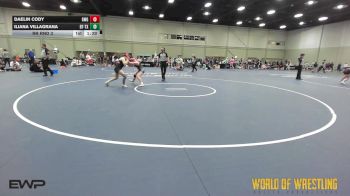 125 lbs Rr Rnd 3 - Daelin Cody, Girls With Grit 7-12 vs Iliana Villagrana, Best Trained 7-12 TX