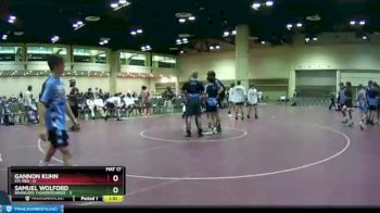 106 lbs Round 4 (10 Team) - Gannon Kuhn, STL Red vs Samuel Wolford, Brawlers Thunderdawgs