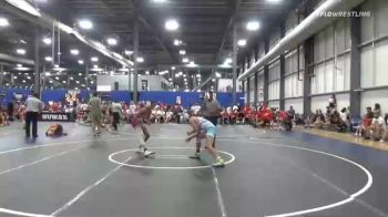 132 lbs Quarterfinal - Anthony Montez, Young Guns (IL) - Yellow vs Tavius Hosely, Team Gotcha