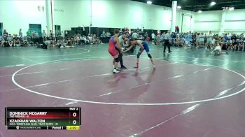 138 lbs Round 1 (16 Team) - Xzadrian Walton, S.E.O. Wrestling Club- Team White vs Dominick McGarry, The Firemen