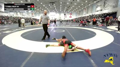 74 lbs Champ. Round 1 - Kalanov Anvarkhon, Wolf Wrestling Club vs Tyrell Riley Jr, Niagara Falls Power Cats