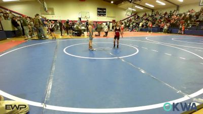 43-46 lbs Consi Of 8 #2 - Clara Collier, Morrison Takedown Club vs Holly Mancini, Collinsville Cardinal Youth Wrestling