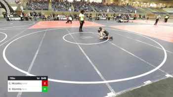 78 lbs Semifinal - Cree Moseley, Randal Youth WC vs Deacon Womble, ReZults Wrestling