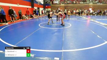 150 lbs Round Of 16 - Luis Sandoval, Hilldale vs Kelton Williams, Sapulpa