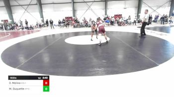 165 lbs Consi Of 8 #1 - Dario Molina, Wesleyan vs Matthew Duquette, Springfield