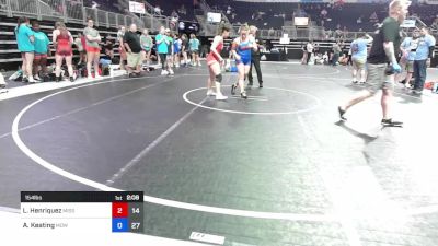 172 lbs Semifinal - Autumn Calvert, Missouri Guardians vs Lauia Iatala, Mowest Wild Dragons