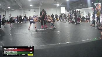 55 lbs Cons. Round 1 - Kellen Bushaw, Carolina Reapers vs Owen Franklin, Grizzlies Wrestling Club