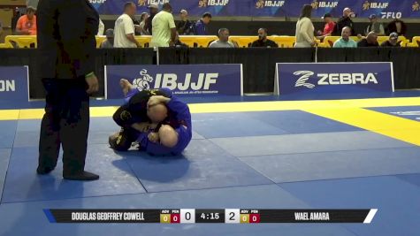 Wael Amara vs Douglas Geoffrey Cowell 2026 Pan Jiu Jitsu IBJJF Championship
