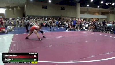 144 lbs Champ. Round 2 - David Herrick, Piedmont Wrestling Club vs Jin Davis, Teknique