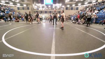 100 lbs Rr Rnd 1 - Kevin Shreck, Tonkawa Takedown Club vs Ava Davis, Kingfisher YellowJackets