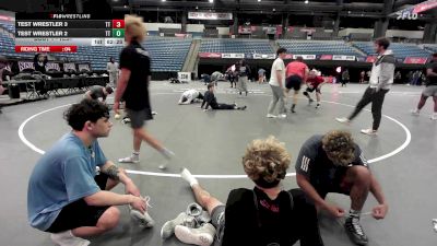 Round 1 - Test Wrestler 3, Test Team vs Test Wrestler 2, Test Team