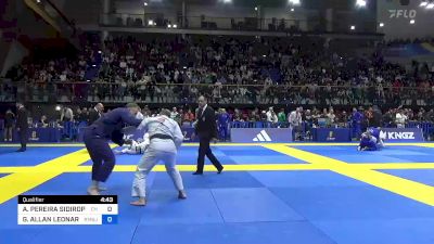 ANTÔNIO PEREIRA SIDIROPOULOS vs GARY ALLAN LEONARD JR. 2023 European Jiu-Jitsu IBJJF Championship
