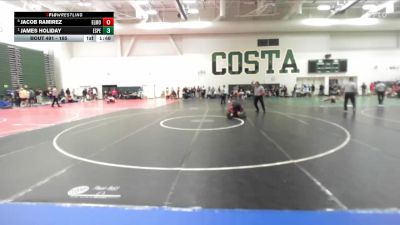 165 lbs Quarterfinal - James Holiday, Esperanza vs Jacob Ramirez, El Modena