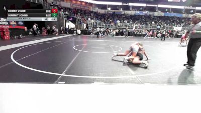 110 lbs Rr Rnd 3 - Koree Vigue, Honey Badger WC vs Summit Johns, Marshfield