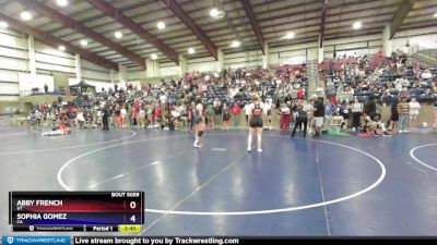 138 lbs Semifinal - Abby French, UT vs Sophia Gomez, CA