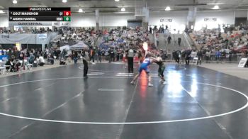 AA 132 lbs Quarterfinal - Aiden Hansel, Northwest High School vs Colt Maughon, Cleveland High School