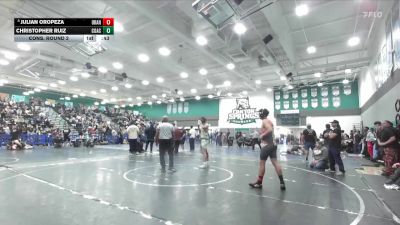 190 lbs Cons. Round 2 - Christopher Ruiz, Coachella Valley vs Julian Oropeza, Orange Vista