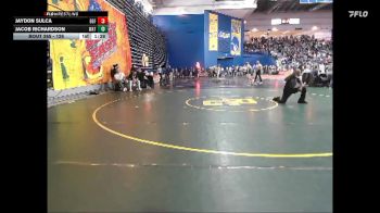 126 lbs Champ. Round 1 - Jacob Richardson, Watchung Hills vs Jaydon Sulca, Bergenfield