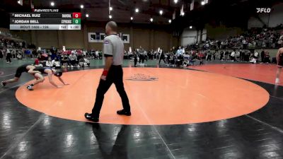126 lbs Semifinal - Jordan Bell, St. Pius X (Kansas City) vs Michael Ruiz, Randall