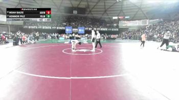 Boys 1B/2B 157 Champ. Round 1 - Konnor Pilz, Pe Ell vs Noah Saltz, Asotin