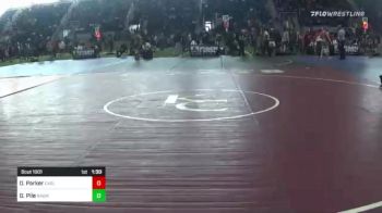 132 lbs Round Of 64 - Octavius Parker, Carlsbad Legacy vs Dylan Pile, Bay Area Dragons