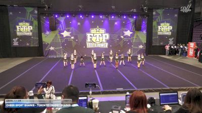 Cheer Sport Sharks - Toronto - Sassy Sharks [2026 L1 - U8 Day 1] 2026 Feel The Power