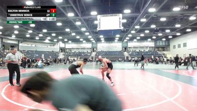 157 lbs Quarterfinal - Dalton Minnick, Georgetown (KY) vs Dimetrus Wince, Apprentice School
