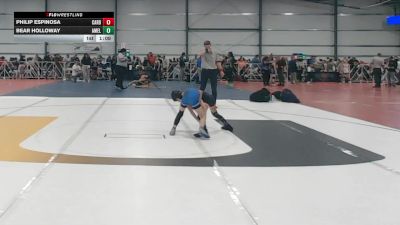 56 lbs Round 3 - 12:00pm Friday - Philip Espinosa, Cali Red vs Bear Holloway, America Elite