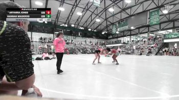 127-141 lbs Semifinal - Aryanna Jones, Unattached vs Hannah Maskrod, Ozark Wrestling Club