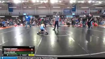 103 lbs Semifinal - Patrick Wright, Gulf Coast Wrestling Club vs Rylan Enloe, Arab Youth Wrestling