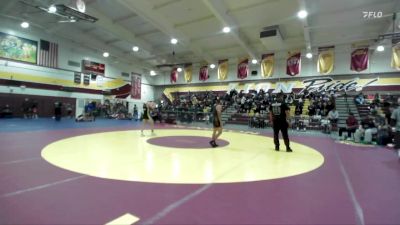 126 lbs Quarterfinal - Uriel Cruz, Paloma Valley vs Kevin Morales, Hillcrest