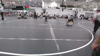 144 lbs Finals (8 Team) - Shane Degl, Empire vs Xavier Gonzalez, Team Darkhorse