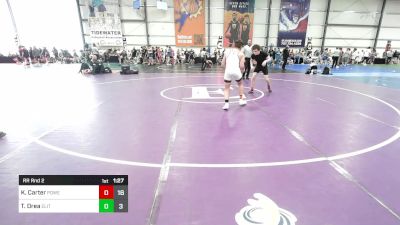 132 lbs Rr Rnd 2 - Kyle Carter, Powerbomb vs Thomas Drea, Elite NJ HS Red