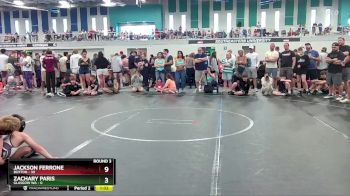72 lbs Round 3 (6 Team) - Jackson Ferrone, Buxton vs Zachary Paris, Glasgow WA