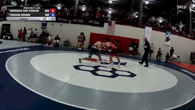 67 kg Semis - Brennan Van Hoecke, Arkansas Regional Training Center vs Trason Oehme, Air Force Regional Training Center