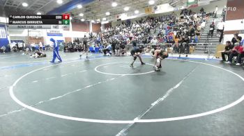 138 lbs Cons. Round 5 - Marcus Birrueta, Bishop Alemany vs Carlos Quezada, Corona
