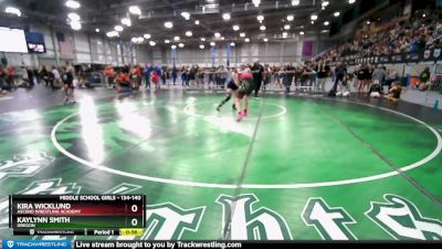 134-140 lbs Quarterfinal - Kaylynn Smith, Oregon vs Kira Wicklund, Ascend Wrestling Academy