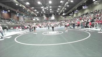 3A 120 lbs Champ. Round 1 - Liam Nielsen, Juab vs Spencer Phillips, Morgan