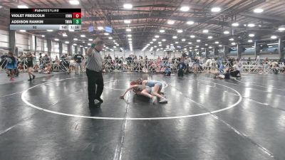 92 lbs Round 3 (4:30pm Friday) - Violet Frescoln, Iowa vs Addison Rankin, Team VA/USA