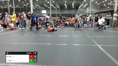 52 lbs Placement (4 Team) - Jalen Van, Scorpions vs Hunter Ha, Cordoba Trained