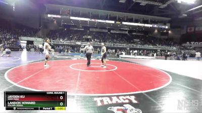 132 lbs Cons. Round 1 - Jayden Ku, West Park vs Landon Howard, Golden Sierra