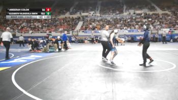 116-D1 1st Place Match - Elizabeth Valenzuela Smith, Pueblo High School vs Ameerah Colon, Tempe High