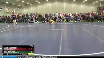 90 lbs Round 1 (6 Team) - Luke Anderson, Tennessee White vs Jett Whiting, South Dakota Lightning